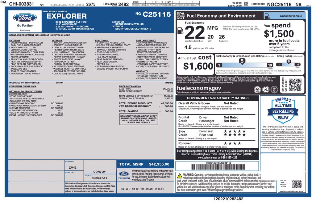 Used 2022 Ford Explorer - photo 2