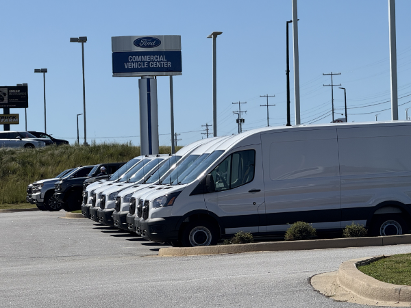 Get commercial vehicle financing on Ford work trucks and vans for sale at D & D Motors in Greer, SC.