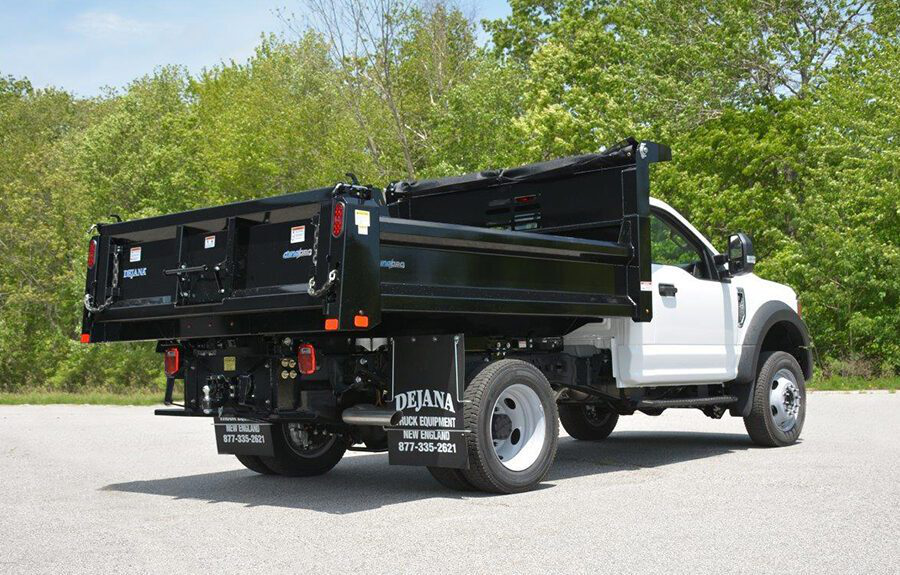 Ford dump trucks for sale at Stevens Ford of Milford in CT.