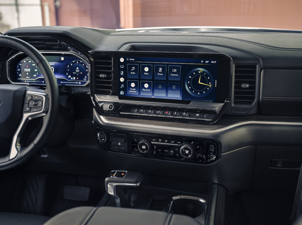 Chevy Silverado Interior Display