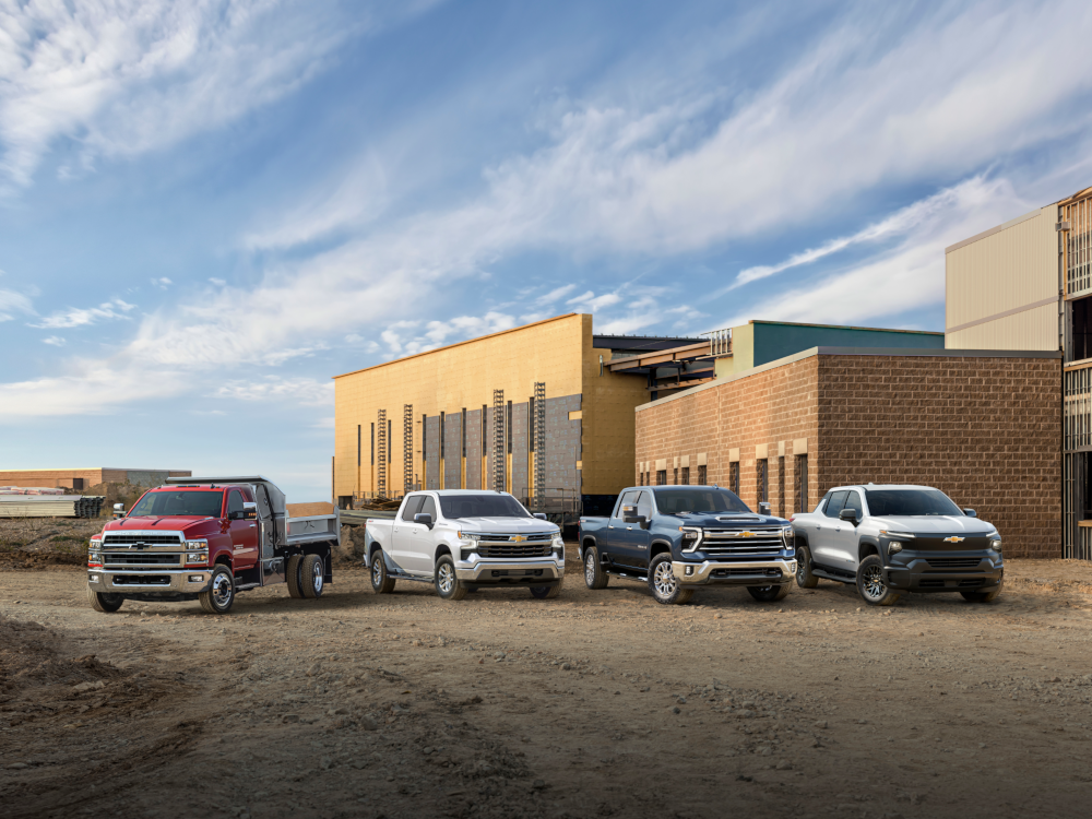 Chevrolet line of work trucks