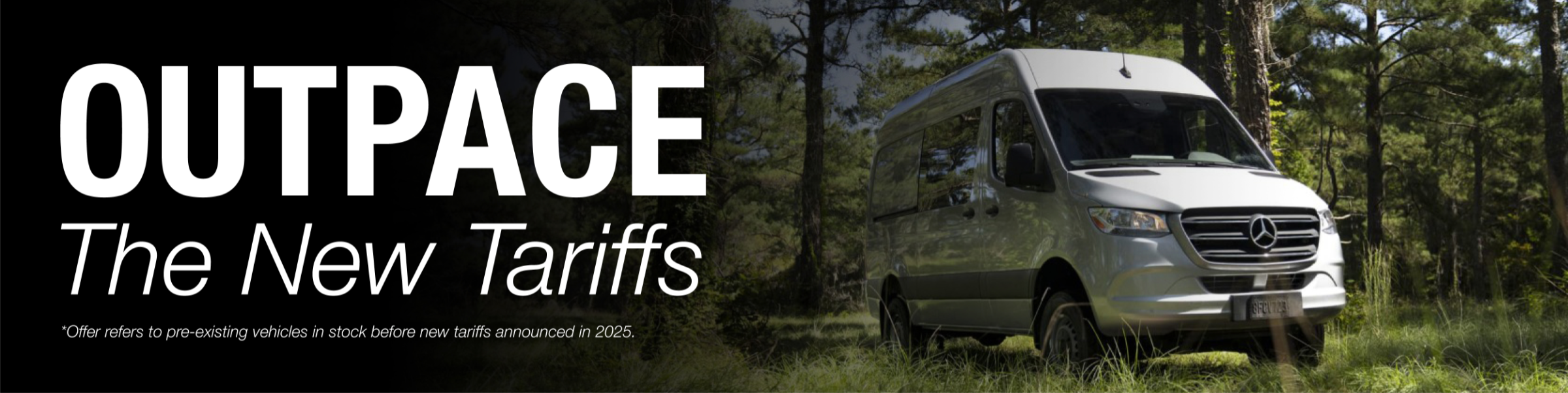 Outpace the New Tariffs Banner