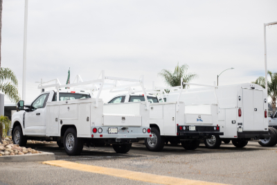 Construction Work Trucks from Aaron Ford of Escondido