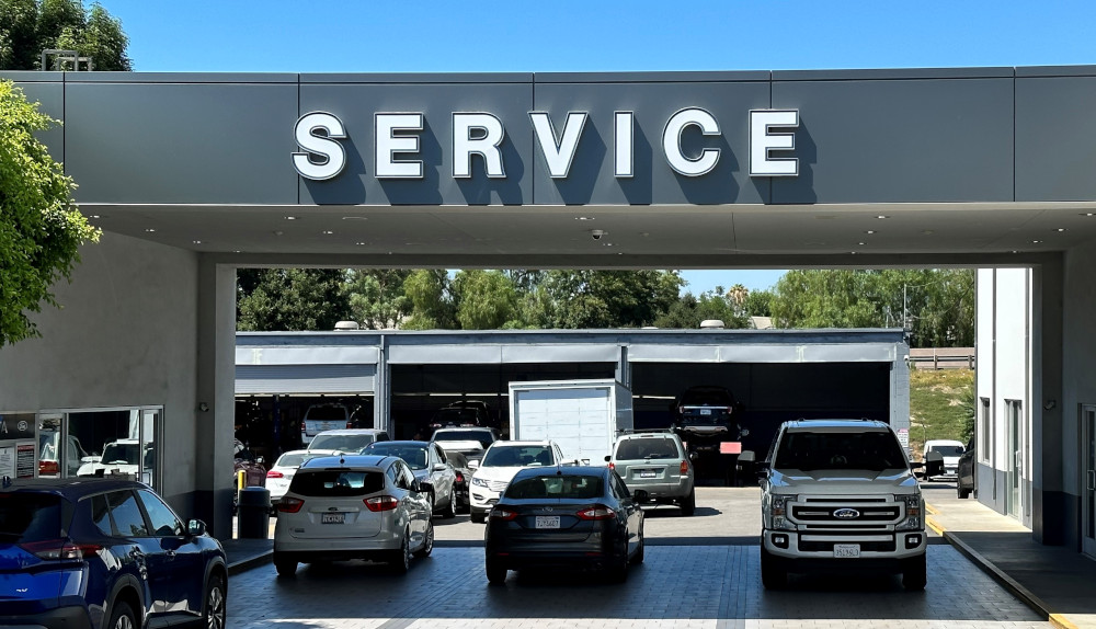 Vista Ford of Woodland Service Bay