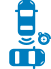 Rear Cross Traffic Braking Icon