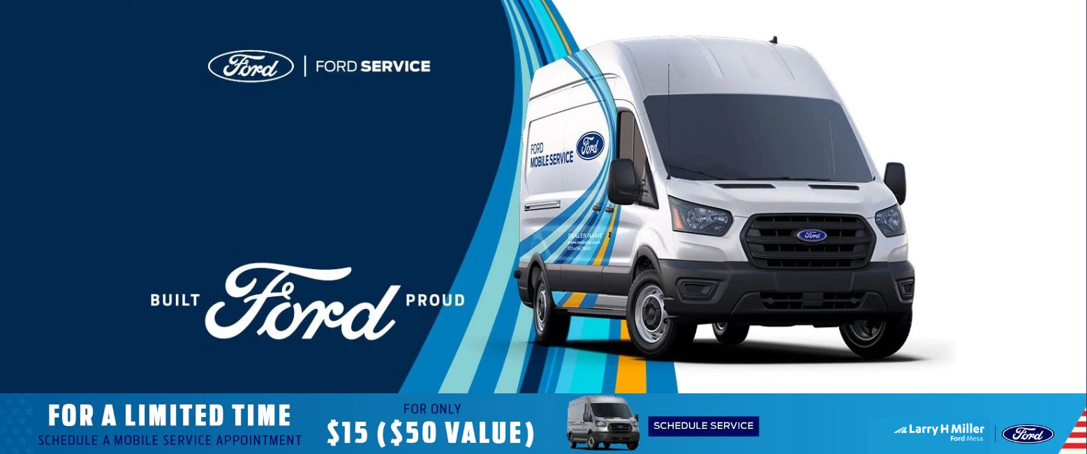 Ford Mobile Service with Larry H. Miller Ford of Mesa, AZ