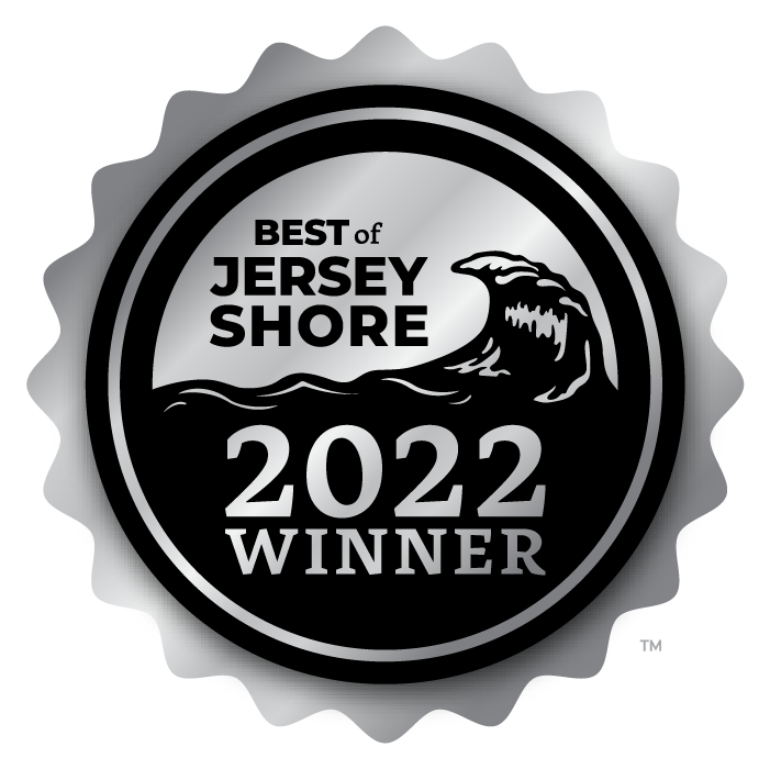Silver Winner of 2022 Best of Jersey Shore