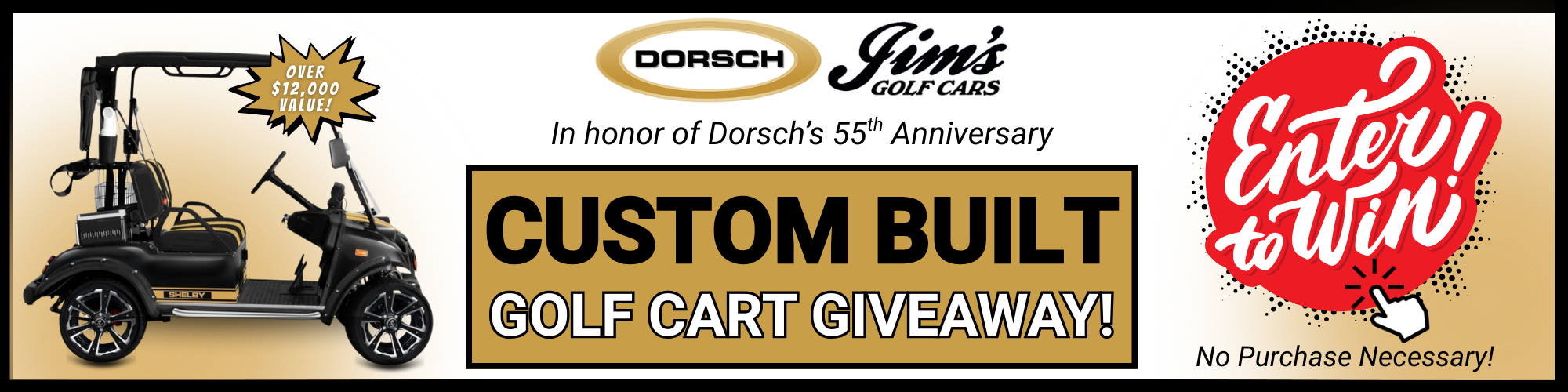 Custom Built Golf Cart Giveaway at Dorsch Ford