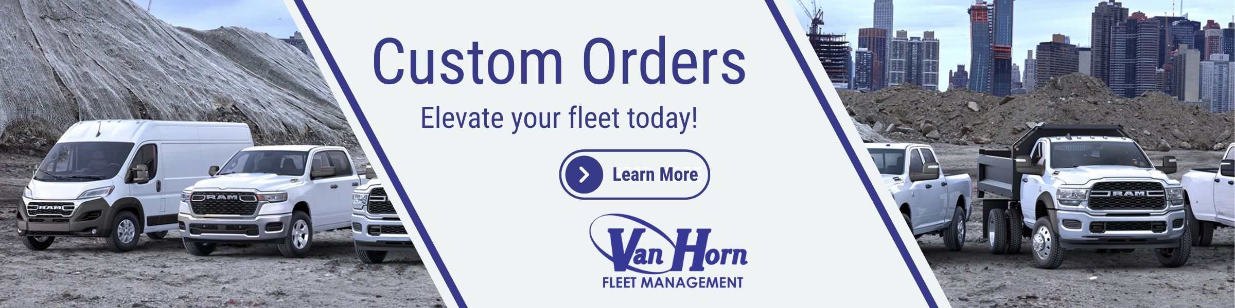 Van Horn CDJR Commercial and Fleet custom ordering