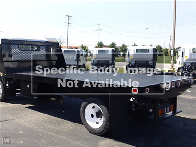 2024 Isuzu NRR Regular Cab 4x2, Bedrock Limestone Series Flatbed Truck for sale #240525 - photo 1