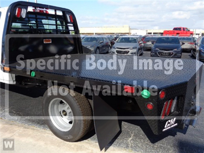 2023 Chevrolet Silverado 5500 Regular Cab DRW 4x4, CM Truck Beds RD Model Flatbed Truck for sale #10910 - photo 1