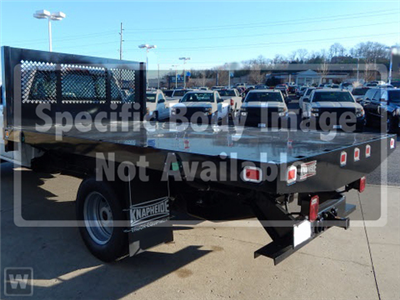 New 2024 GMC Sierra 3500 Pro Regular Cab 4WD 12' 5" Knapheide Steel Flatbed Truck for sale #RF441009 - photo 1