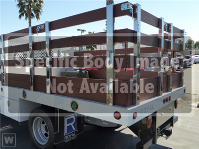 2024 Ford F-550 Regular Cab DRW RWD, Royal Truck Body Stake Bed for sale #FR3928C - photo 1