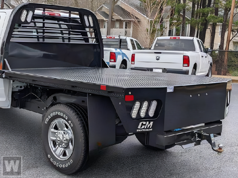 New 2023 Ram 3500 Tradesman Crew Cab 4WD 8' 6" CM Truck Beds Steel Flatbed Truck - photo 2