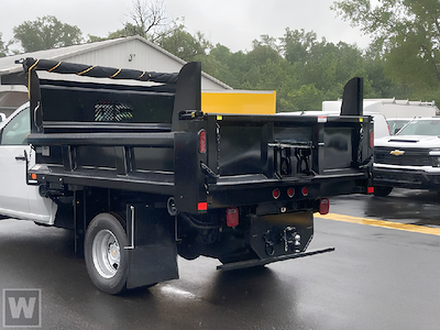 New 2025 Chevrolet Silverado 3500 Work Truck Crew Cab 4WD 9' 7" Rugby Dump Truck for sale #E24341 - photo 1