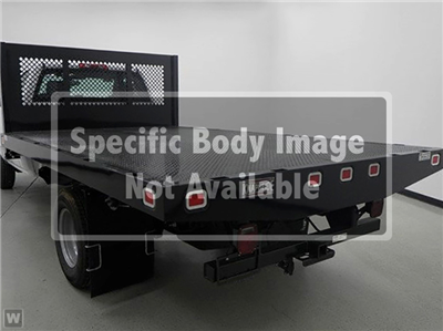 New 2025 Chevrolet Silverado 3500 Work Truck Crew Cab 4WD 9' 6" Knapheide Steel Flatbed Truck for sale #SF143684 - photo 1