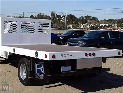 2023 Chevrolet Silverado 5500 Regular Cab DRW RWD, Royal Truck Body Flat/Stake Bed for sale #231576 - photo 1