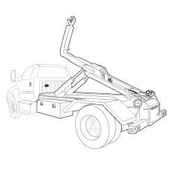 Hooklift Body wireframe image