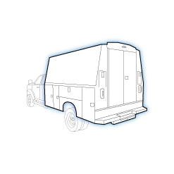 Enclosed Service Body for sale