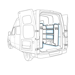 Upfitted Cargo Van for sale