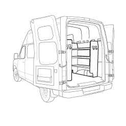 Upfitted Cargo Van for sale